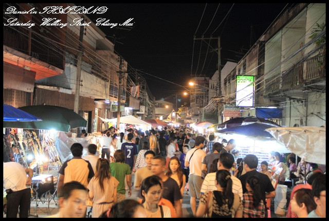 【泰國清邁】清邁超好逛的特色市集 週六市集Wualai Walking Street @小盛的流浪旅程