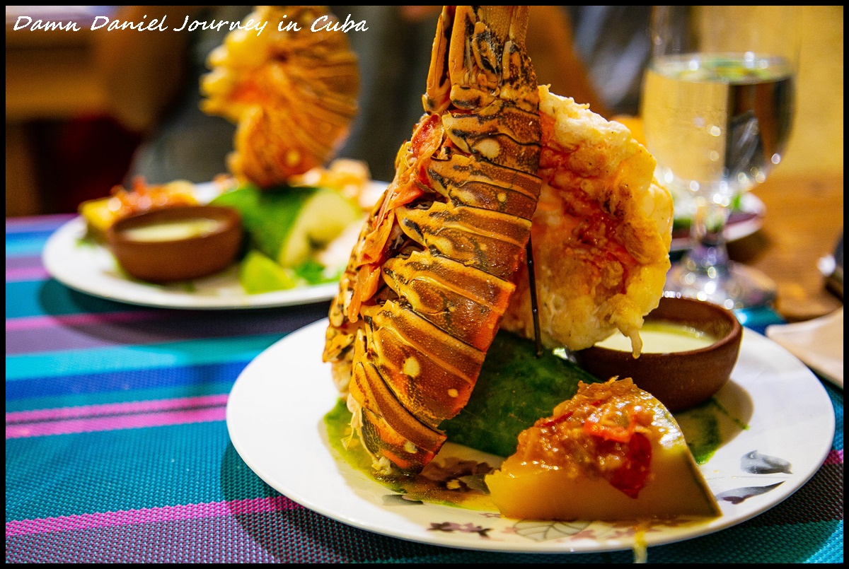 [古巴千里達美食] Ochun y Yemaya 1隻龍蝦僅要9.5CUC(美金) 世界上最便宜的龍蝦饗宴 @小盛的流浪旅程