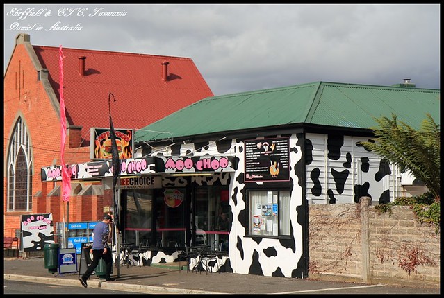【澳洲塔斯馬尼亞】充滿藝術氣息的壁畫小鎮Sheffield &#038; ETC藍莓Muffin @小盛的流浪旅程