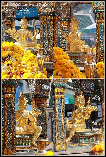【泰國曼谷】曼谷必參訪超靈驗的Thao Maha Brahma四面佛 @小盛的流浪旅程