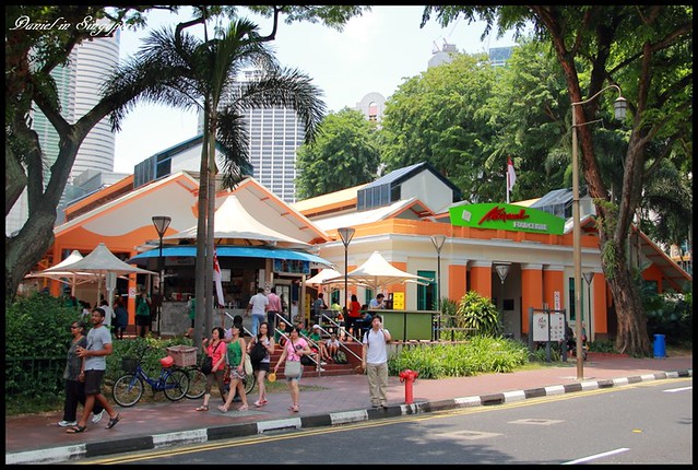 【新加坡】牛車水Maxwell Food Center 遠近馳名的人氣小食 天天海南雞飯 @小盛的流浪旅程