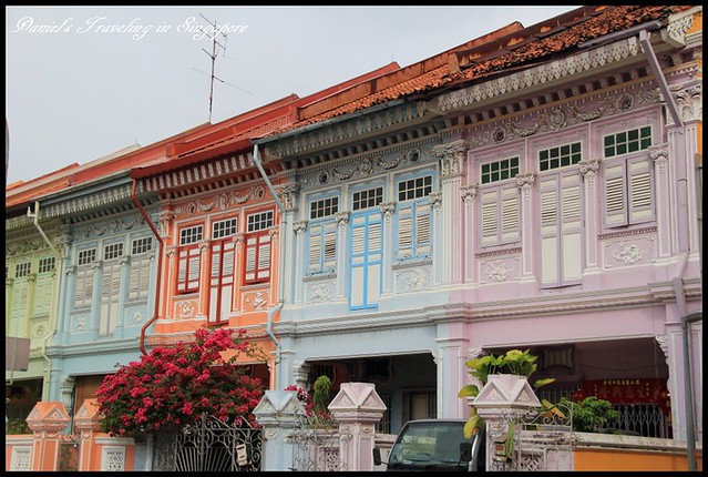 【新加坡】Katong漫遊 Peranakan Terrace House &#038; Sri Senpaga Vinayagar Temple 漫步在清幽寧靜的娘惹街道以及欣賞感受優雅的印度廟宇 @小盛的流浪旅程
