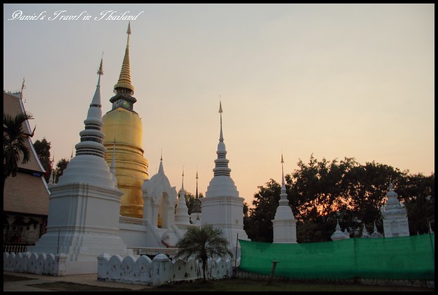 【泰國清邁】松達寺Wat Suan Dok 夕陽落日聞名的歷史佛寺 @小盛的流浪旅程