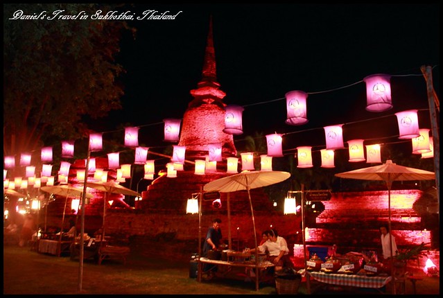 【泰國素可泰】泰國最盛大又傳統的慶典 感受泰北優雅又浪漫的水燈節氣氛 @小盛的流浪旅程