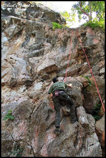 【泰國清邁】清邁極限運動天然岩場攀岩初體驗 @小盛的流浪旅程
