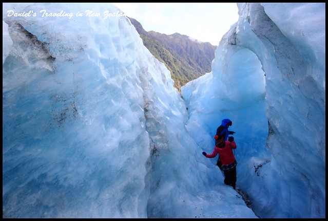 【紐西蘭】Fox Gracier福斯冰河冰川探險 陷入絢爛且光彩奪目的湛藍世界 @小盛的流浪旅程