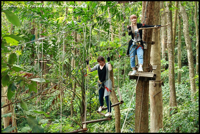 【泰國噠叻】2018象島自駕遊 樹頂冒險公園(Treetop Adventure Park) 恣意地飛越在象島原始叢林 @小盛的流浪旅程