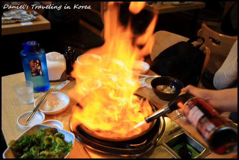 【韓國釜山札嘎其站】2018釜山暴食記之朝鮮的韓牛조선의한우 用餐前必來場華麗的韓牛噴火秀 @小盛的流浪旅程