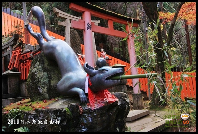 【日本京都】特色千本鳥居盤踞的聖山  伏見稻荷大社 @小盛的流浪旅程