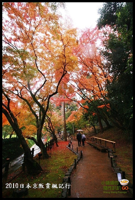 【日本京都】北野天滿宮旁之繽紛景緻 御土居賞楓記行 @小盛的流浪旅程